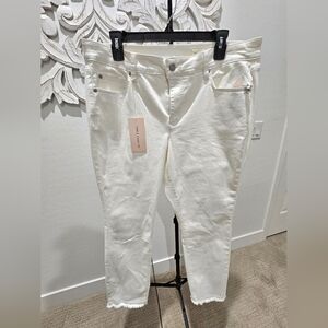 NWT Vince Camuto White Ankle & Cropped Jeans - 20W 22W 24W
